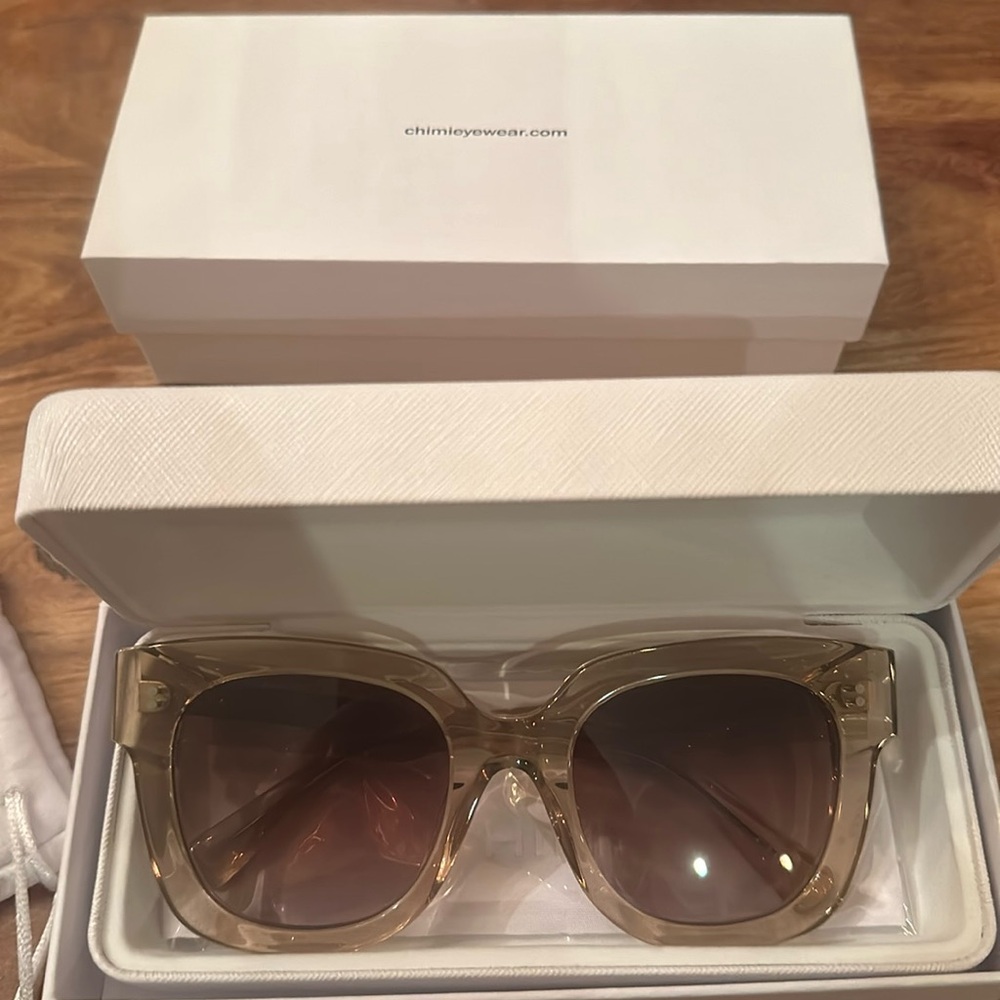 Chimi 07 light brown sunglasses NIB